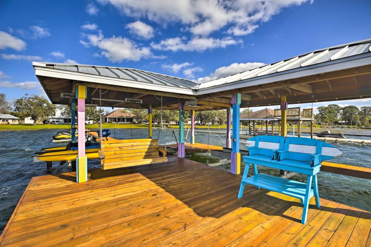 Waterfront Lake Placid Home With Dock And Fire Pit Dış mekan fotoğraf